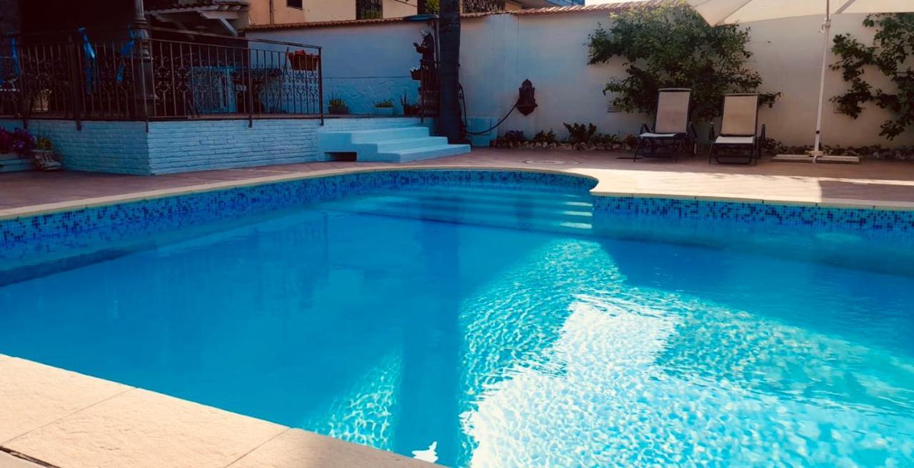 Sofi House-Appartamento In Villa Con Piscina Scafati Buitenkant foto